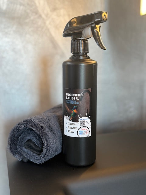 Reinigungsset für fugenlose Oberflächen